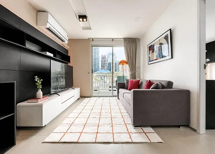 公寓 500m Bts L Large 53 Sqm L Rooftop Pool *