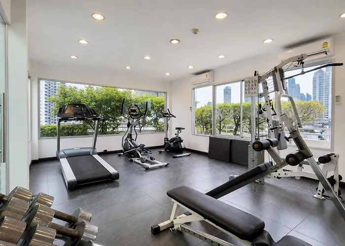 公寓 500m Bts L Large 53 Sqm L Rooftop Pool 曼谷